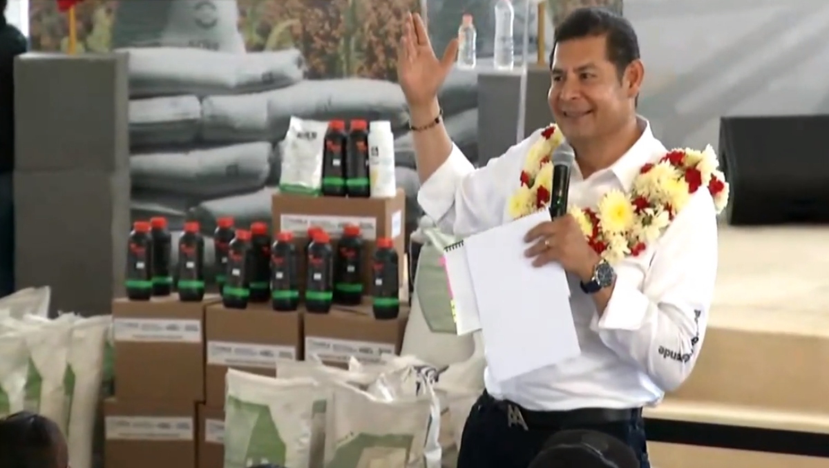 Ponen en marcha entrega de sorgo e insumos a agricultores en Puebla | Especial