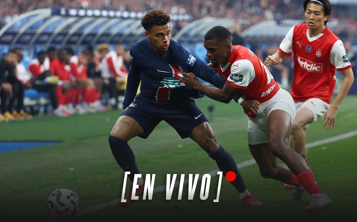 PSG vs. Reims EN VIVO. Copa de Francia 2025 (AFP)