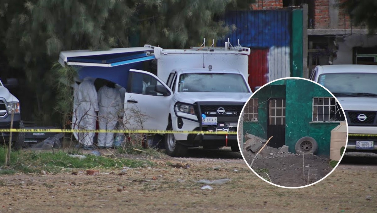 Así luce la fosa clandestina en Irapuato