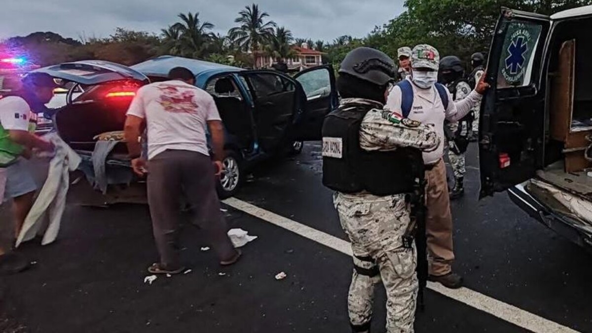El accidente dejó varios lesionados. | Especial
