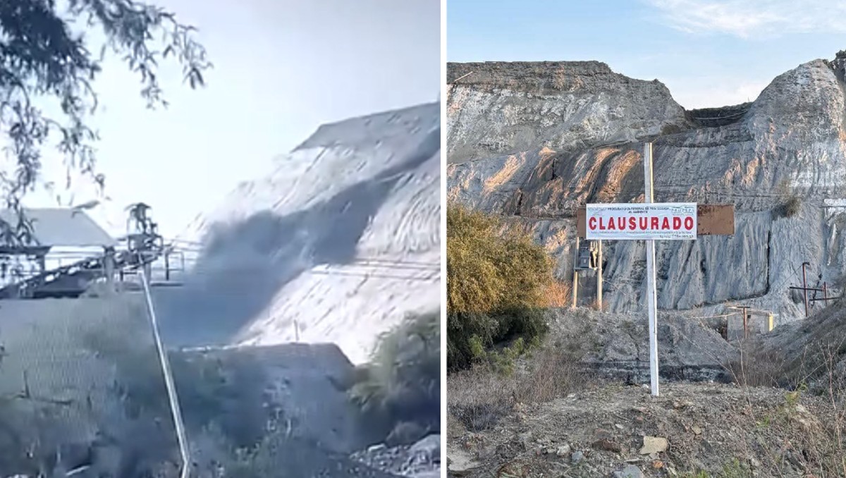 La empresa vertió residuos mineros a cielo abierto sin tratamiento