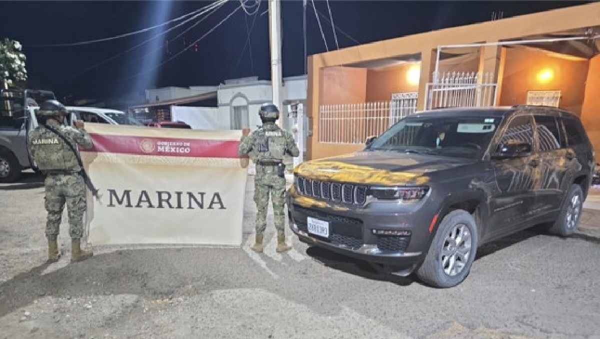 La Marina llevó a cabo un operativo en Sonora y detuvo a nueve personas. | Especial