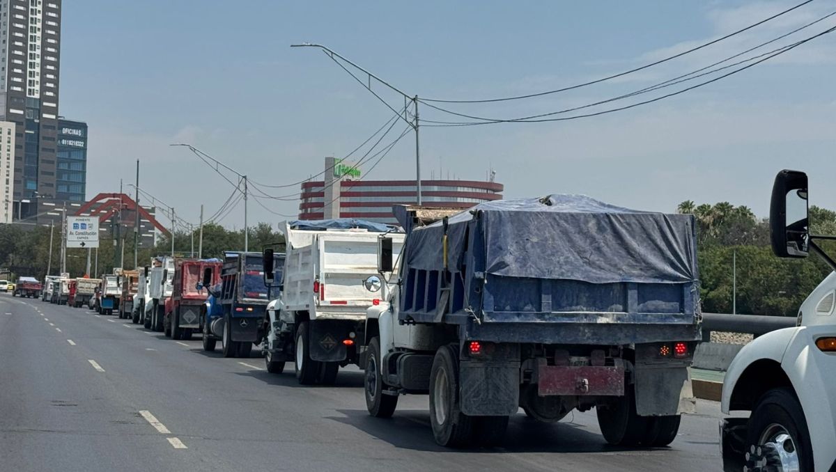 La caravana generó cierres parciales a la vialidad | Marcela Cuevas