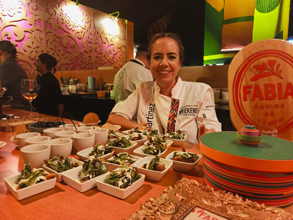 Chef Cuqui Martínez, restaurante Fabia. (Selene González)