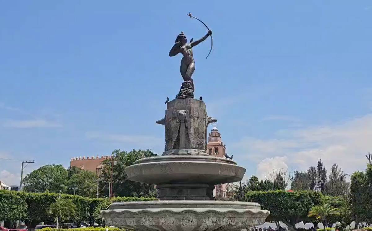 Diana cazadora en Hidalgo