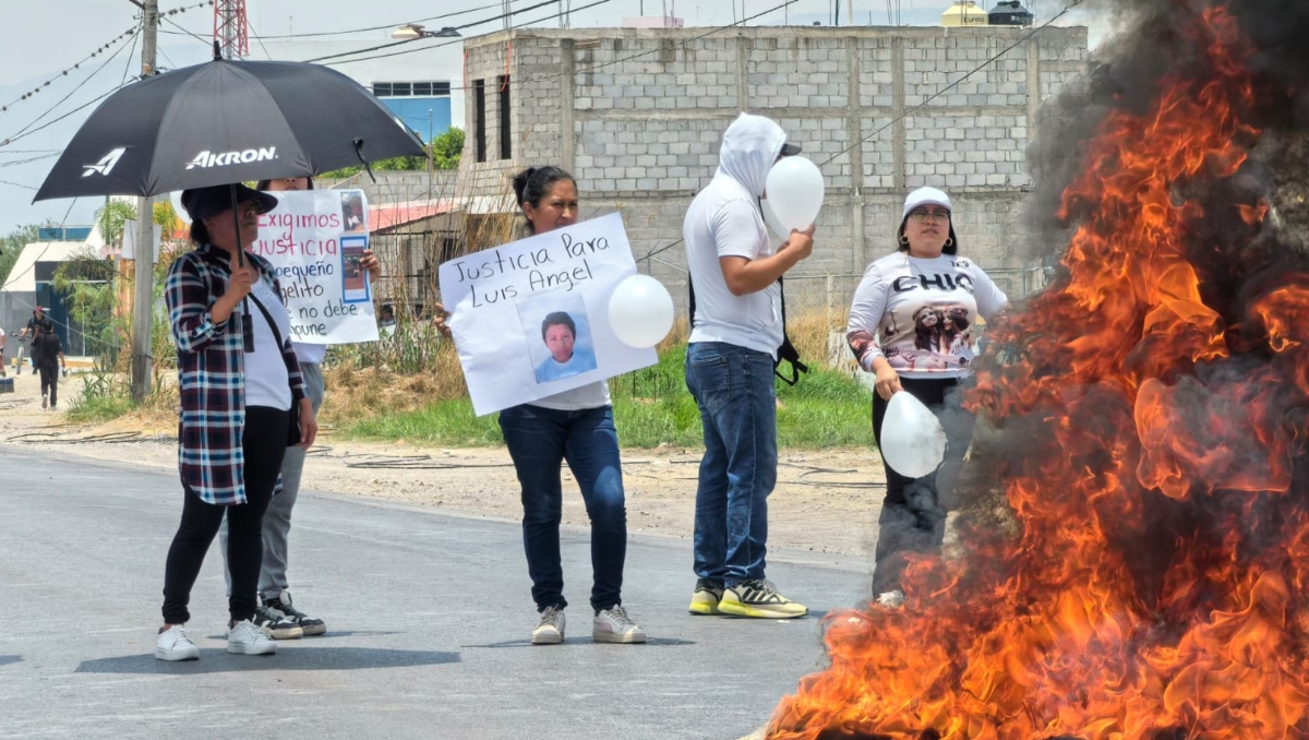Familiares de Luis Ángel exigen justicia por atropello en Tehuacán. Sandra González, 26 de mayo 2025