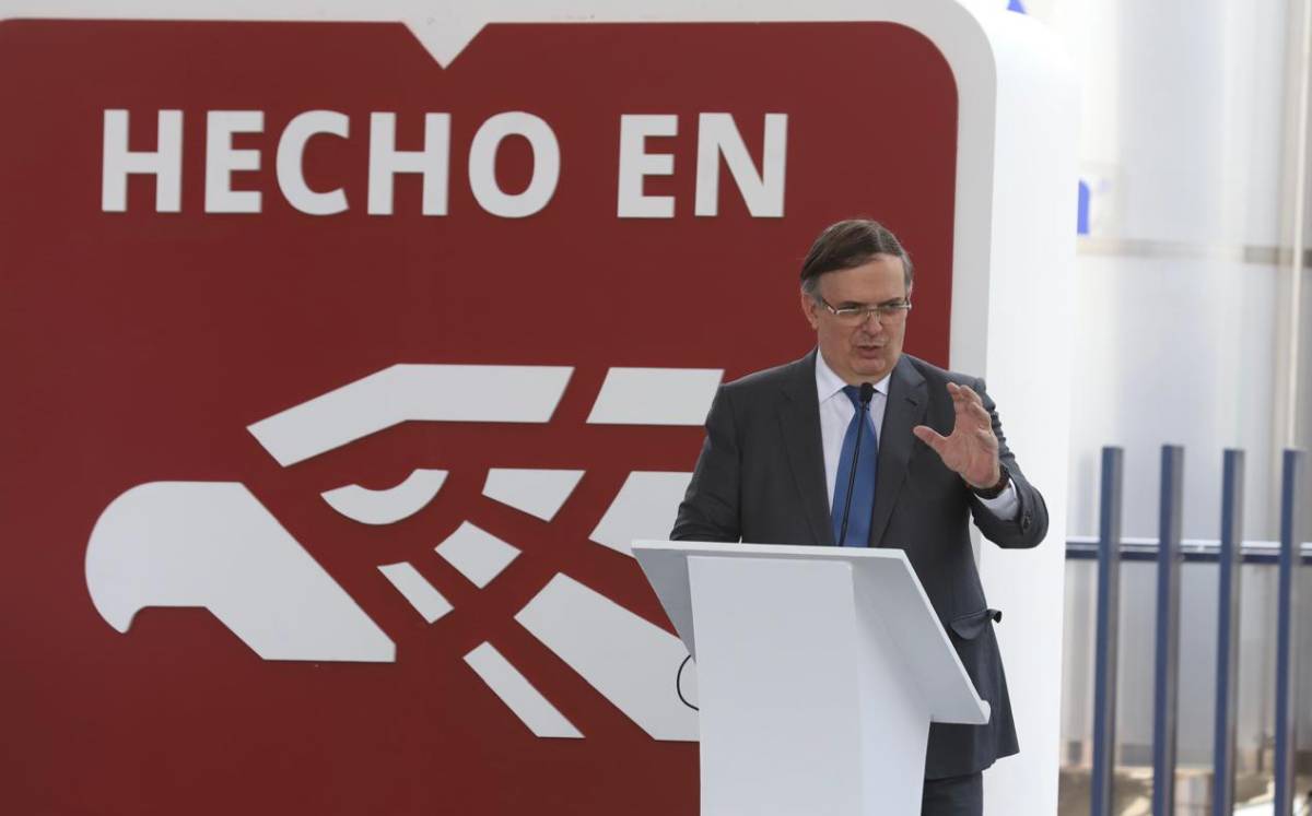 Marcelo Ebrard en Programa hecho en méxico
