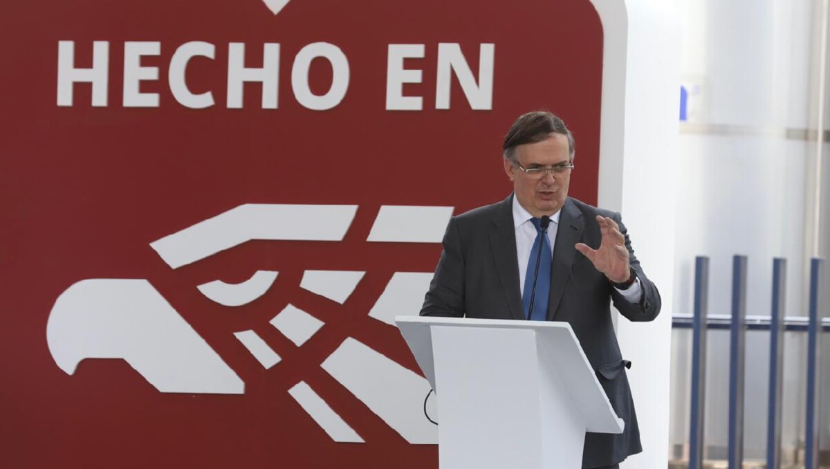 Marcelo Ebrard, titular de Economía. Foto: Jorge Carballo