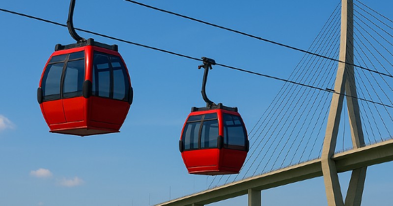 Teleférico Interestatal Huasteco conectará Veracruz y Tamaulipas | (Imagen: ChatGPT)