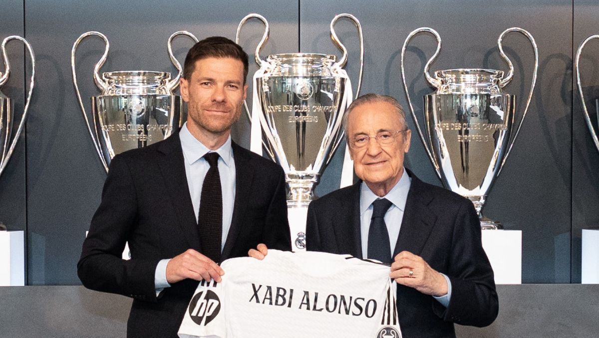 Xabi Alonso es presentado como entrenador del Real Madrid (X: @realmadrid)