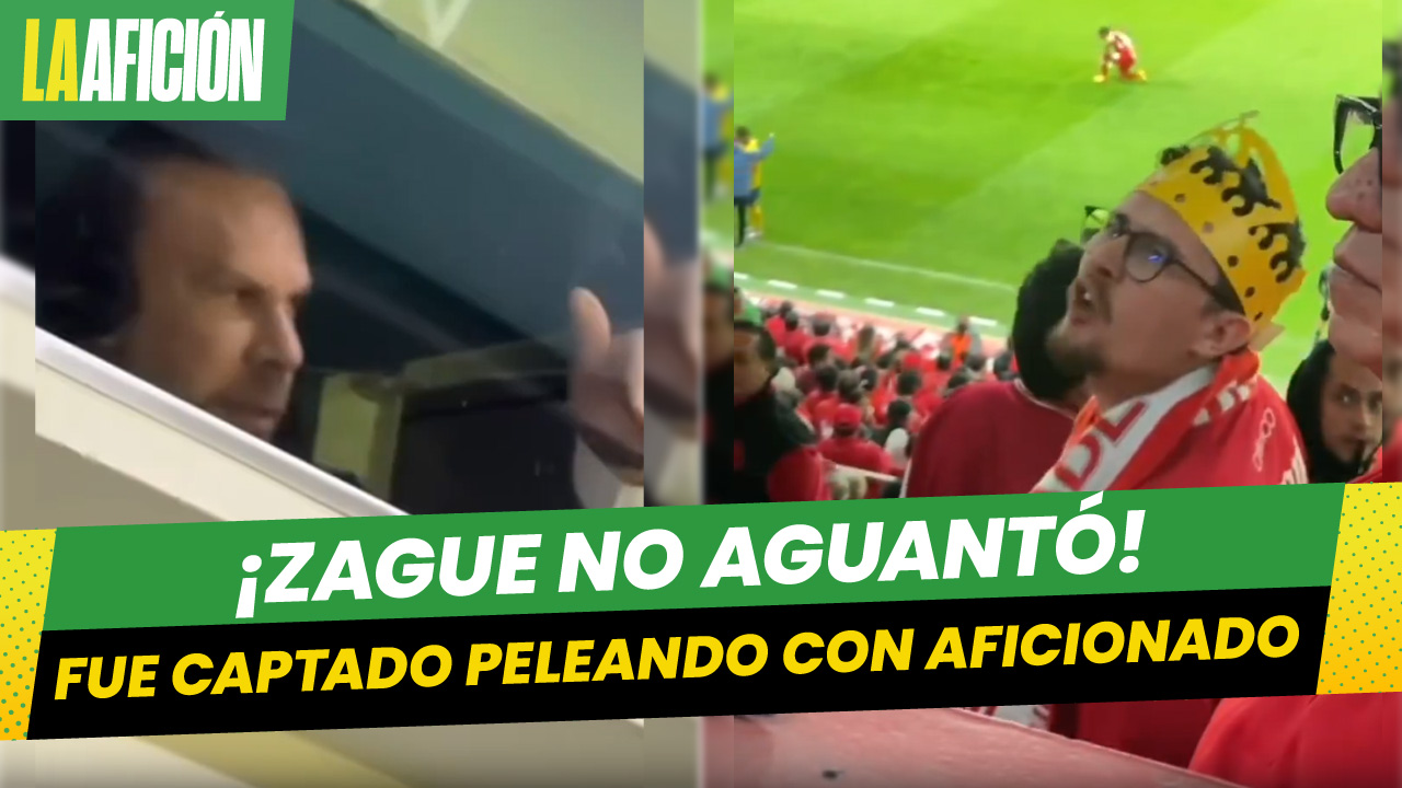 Zague es captado 'enganchándose' con un aficionado del Toluca en plena final