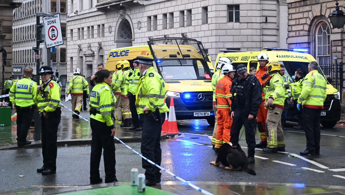 El ataque ocurrió durante el festejo por los resultados de la Premier League. | AFP