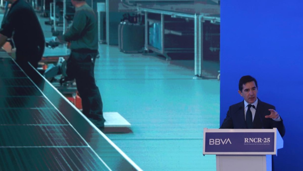 Carlos Torres Vila, presidente del Grupo BBVA. Foto: Jorge Carballo