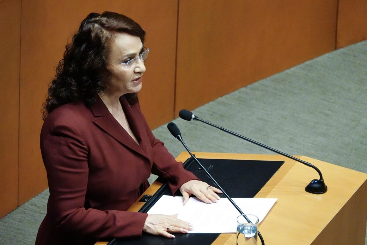 La diputada Dolores Padierna criticó a García Luna. | Cuartoscuro
