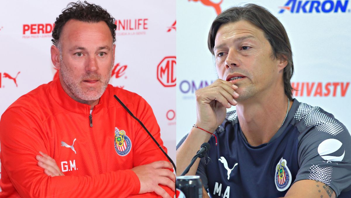 Gabriel Milito evocó  a Matías Almeyda en su presentación como nuevo entrenador de Chivas (Imago7)