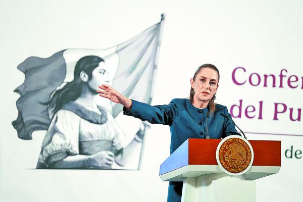 La Presidenta en la mañanera, el subsecretario de Gobierno de CdMx, Fadlala Akabani, y protestas en diversos puntos de la capital. Cuartoscuro y Javie