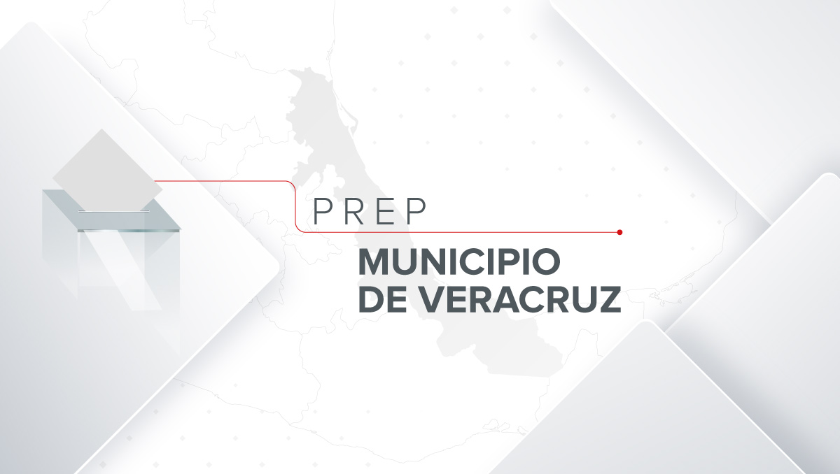Así avanza el PREP en municipio de Veracruz