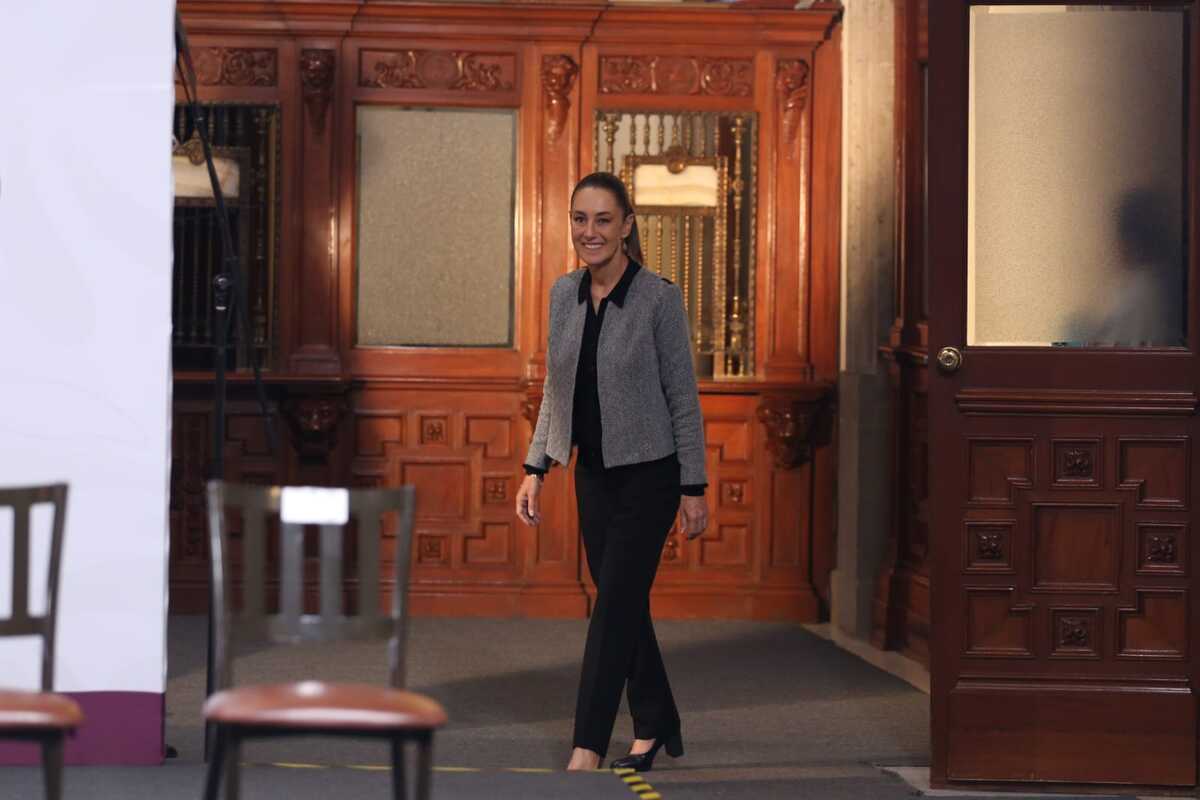 Claudia Sheinbaum dijo que el diálogo está abierto con el magisterio | Ariana Pérez
