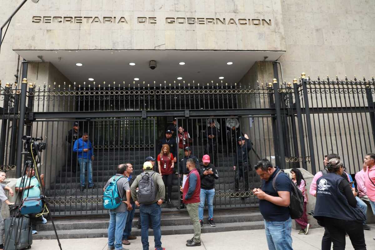 CNTE llega a la Secretaría de Gobernación para diálogo con autoridades | Juan Carlos Bautista
