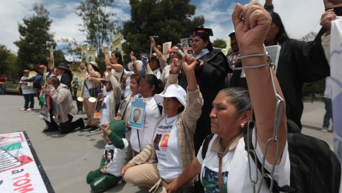 El colectivo Haz Valer mi Libertad está conformado por familiares de  personas injustamente presos. | Foto: Tania Contreras