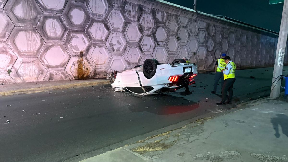 El conductor fue salvado por las bolsas de aire del automóvil | Ángel Mercado