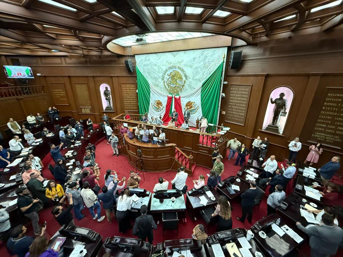 El Congreso de Michoacán avaló tipificar la apología del delito en materia penal. | Foto: Especial