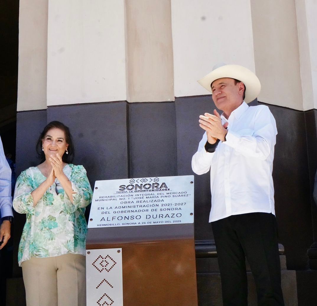 Durazo entregó la rehabilitación del Mercado Municipal No. 1 | Especial