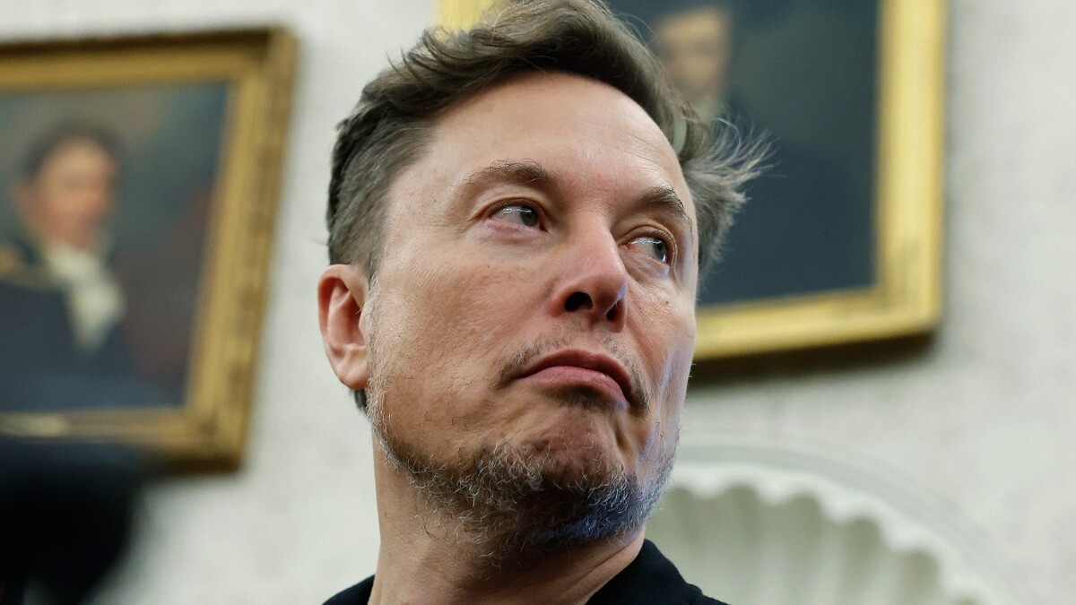 Elon Musk se distanció del gabinete tras pérdidas millonarias en Tesla. | AFP