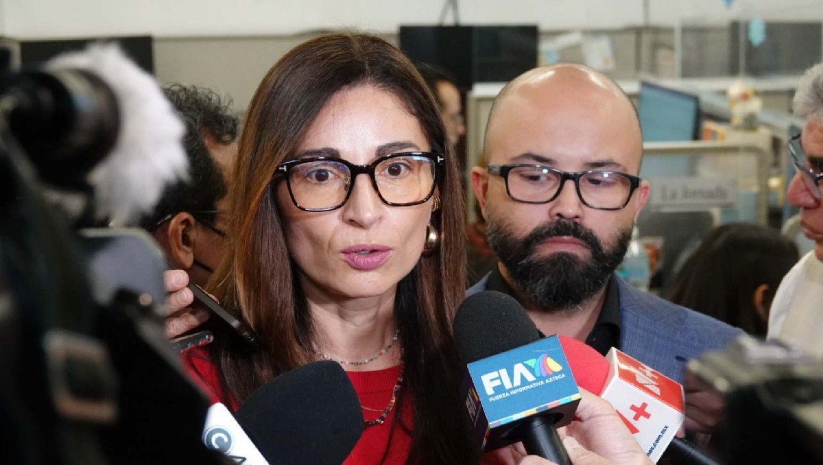 Laura Ballesteros, diputada de Movimiento Ciudadano, en entrevista. | Cuartoscuro