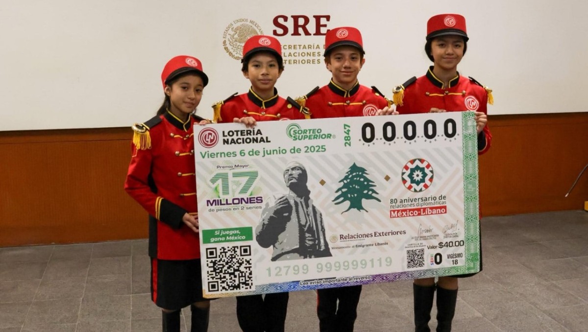 Olivia Salomón dijo se trata de un homenaje y la admiración que México expresa por el pueblo libanés. (Foto: Especial)