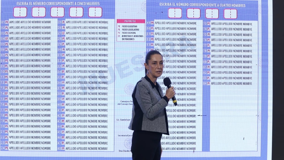 La Presidenta llamó a la población a participar en las elecciones judiciales del domingo. | Ariana Pérez