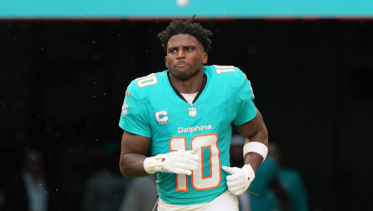 Tyreek Hill quiere correr en los Juegos Olímpicos de Los Ángeles 2028 (AP)