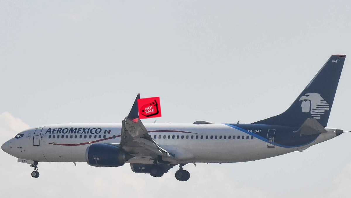 Aeroméxico muestras las rebajas en esta temporada de Hot Sale