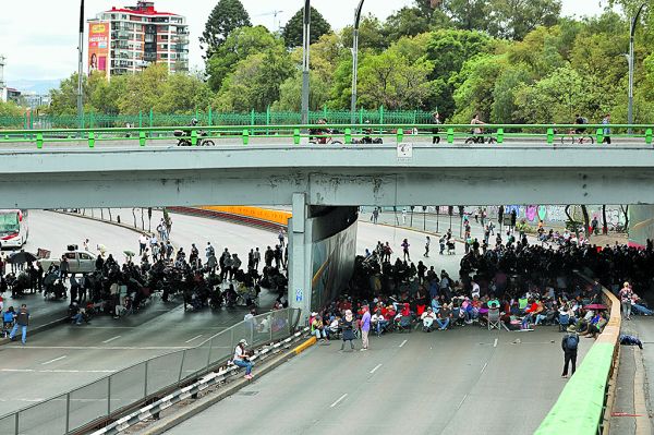 Circuito Interior y Reforma (ambos sentidos). fotos: Jorge carballo