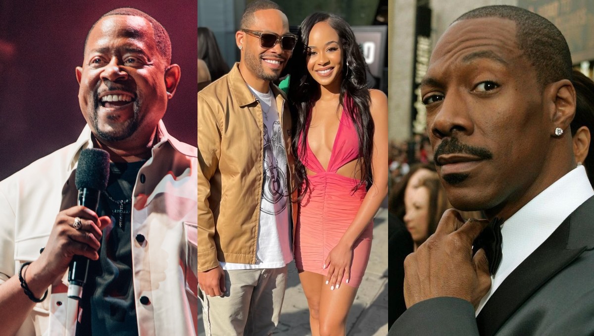 Eddie Murphy y Martin Lawrence se vuelven consuegros. | Eddie Murphy- Facebook, IG de @jasmin_lawrence y Facebook de Martin Lawrence