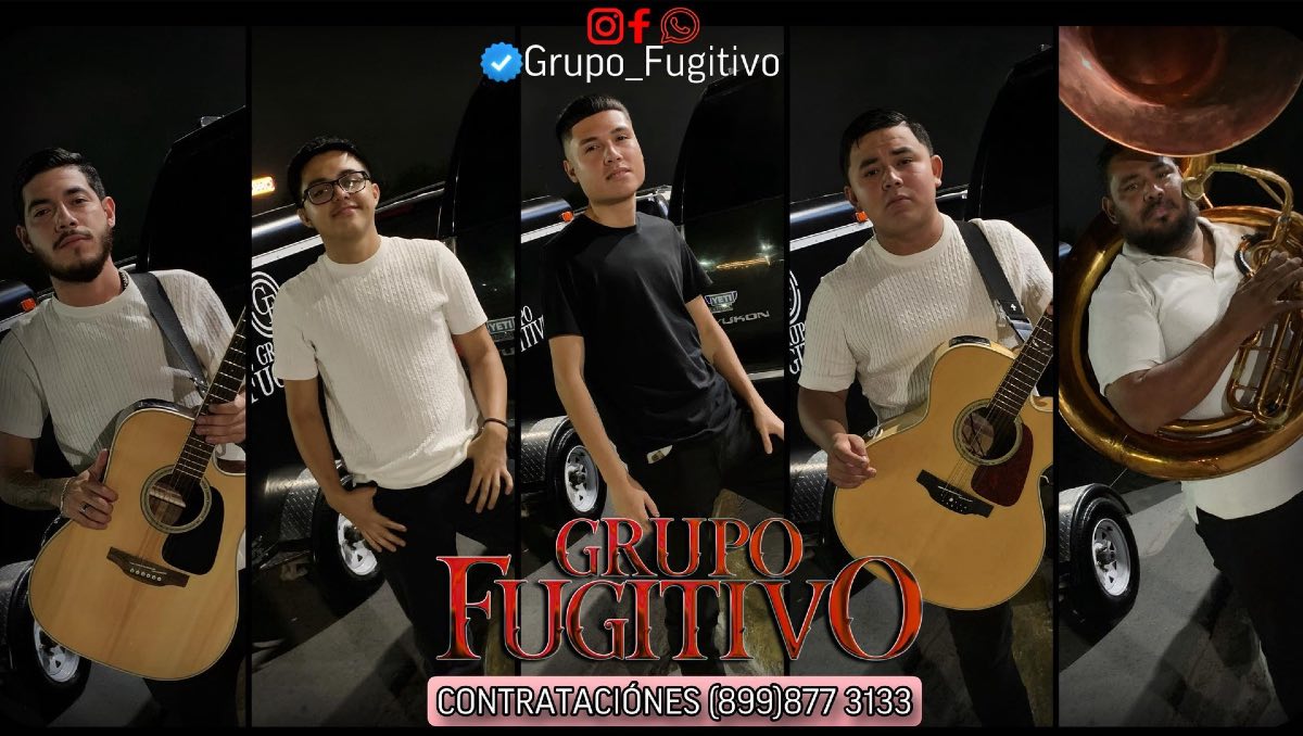 Grupo Fugitivo en redes sociales. | ESPECIAL
