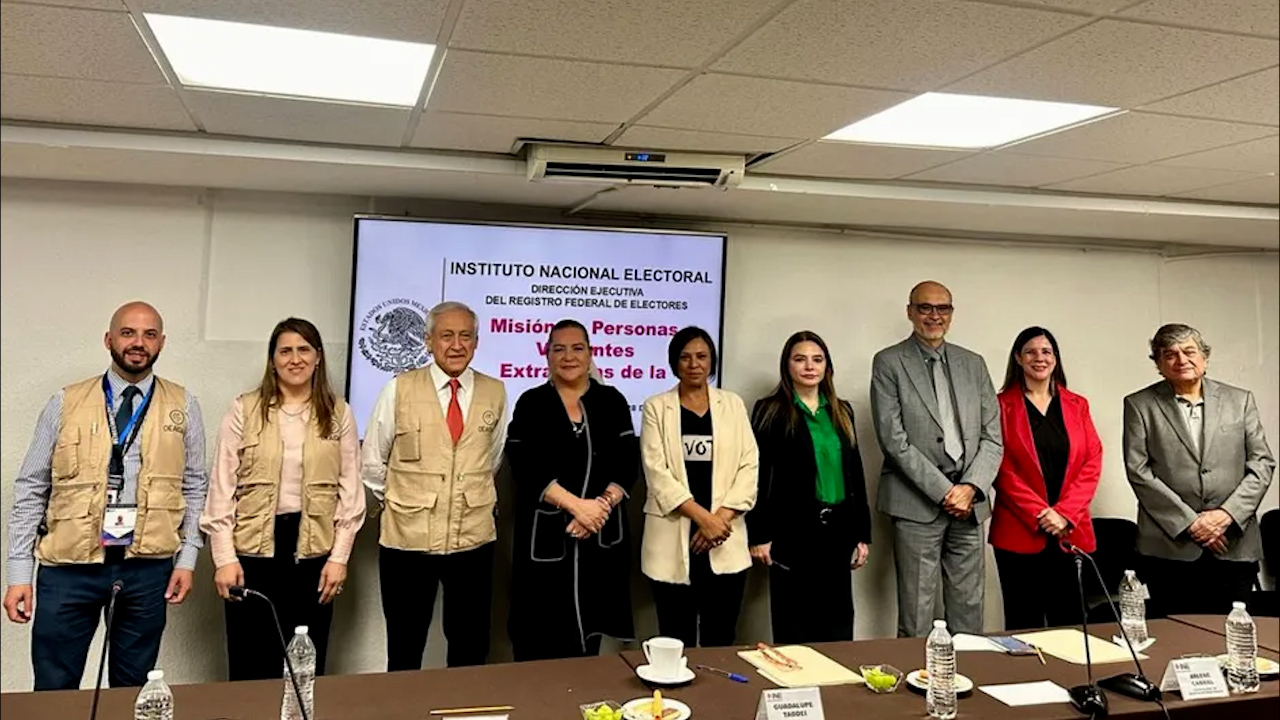 INE da la bienvenida a la Misión de la OEA que supervisará la elección judicial