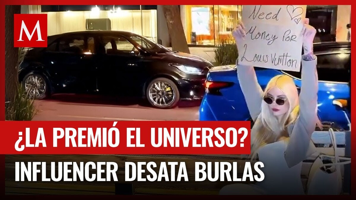 Polémico video: influencer pide dinero en las calles de Polanco