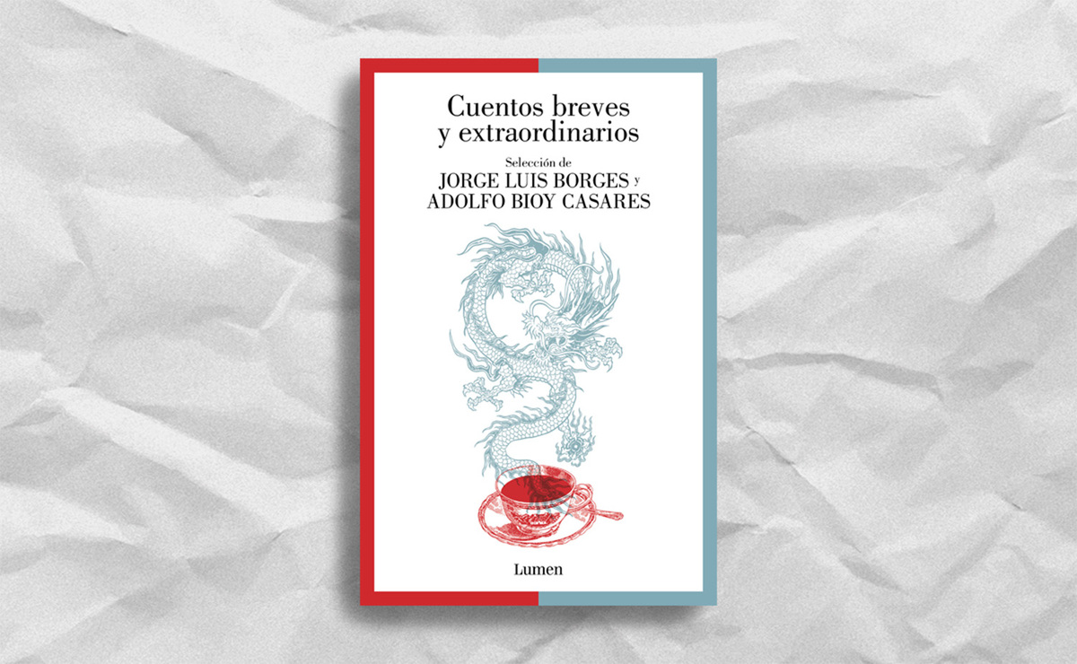 Portada de la antología ‘Cuentos breves y extraordinarios’. (Lumen)