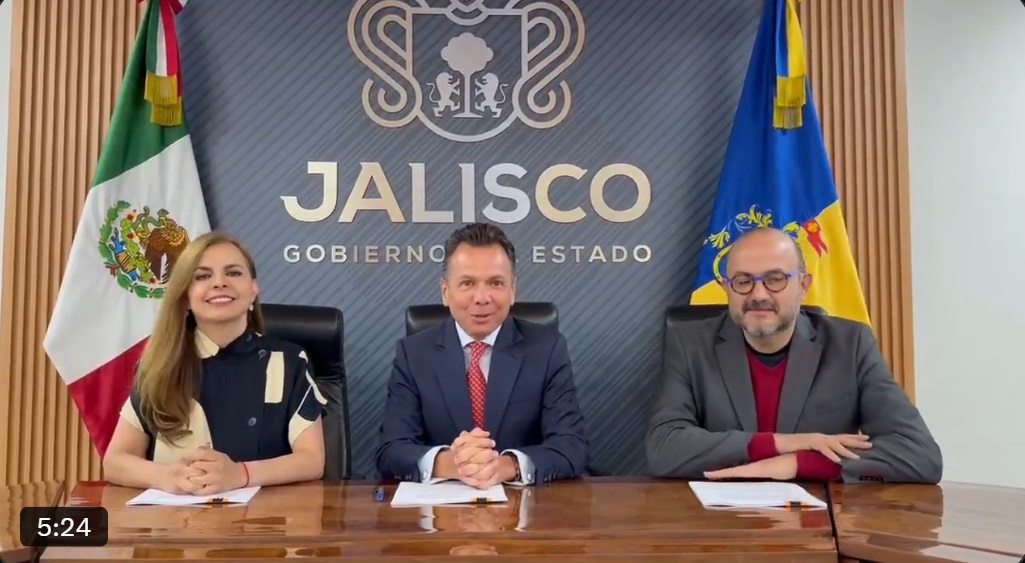 Reunión entre Karla Planter, Pablo Lemus y Ricardo Villanueva. (Especial)