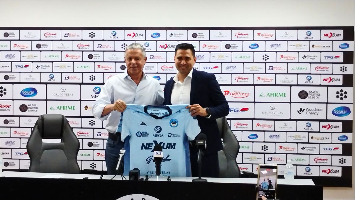 Tampico-Madero presentó a Pedro Luis Beltrán como su nuevo director deportivo. (Víctor Durán)