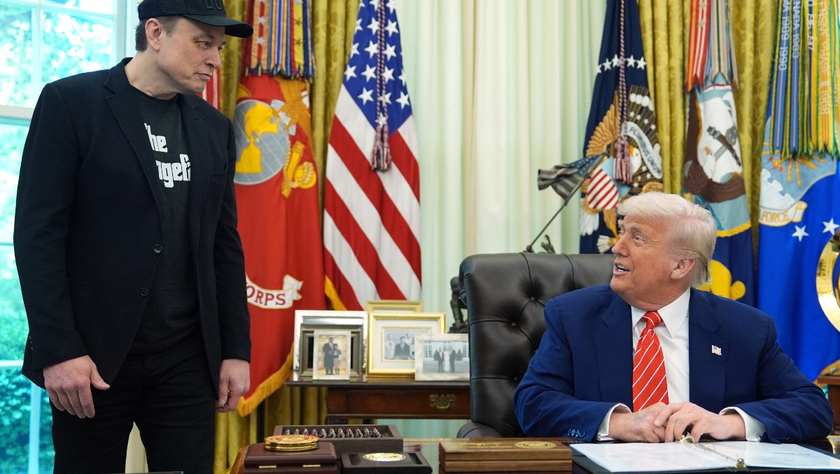 Elon Musk y Donald Trump en el Despacho Oval de la Casa Blanca | AP