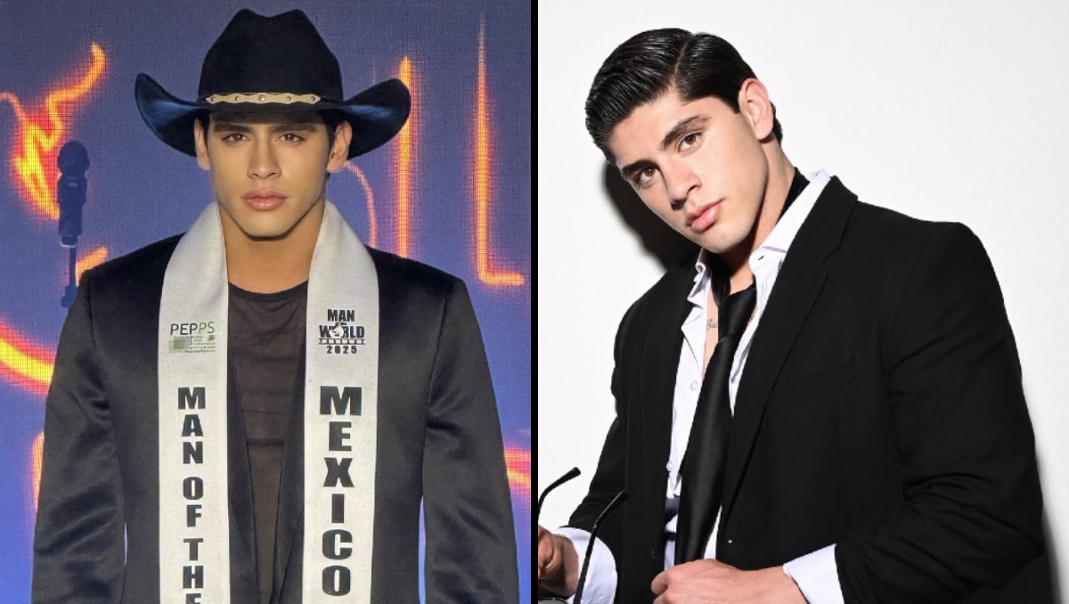 Él es Israel Sierra, el mexicano que triunfa en el certamen Man of the World 2025 | ESPECIAL