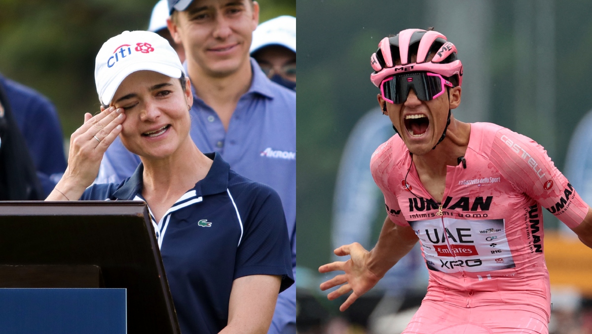 Lorena Ochoa se rinde ante Isaac del Toro en el Giro de Italia (Imago7/AFP)