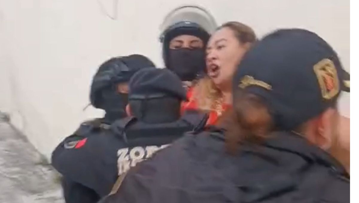 Mónica Sandoval, PRI, agreden a Mónica Sandoval, albergue para migrantes, Escuela de Homeopatía