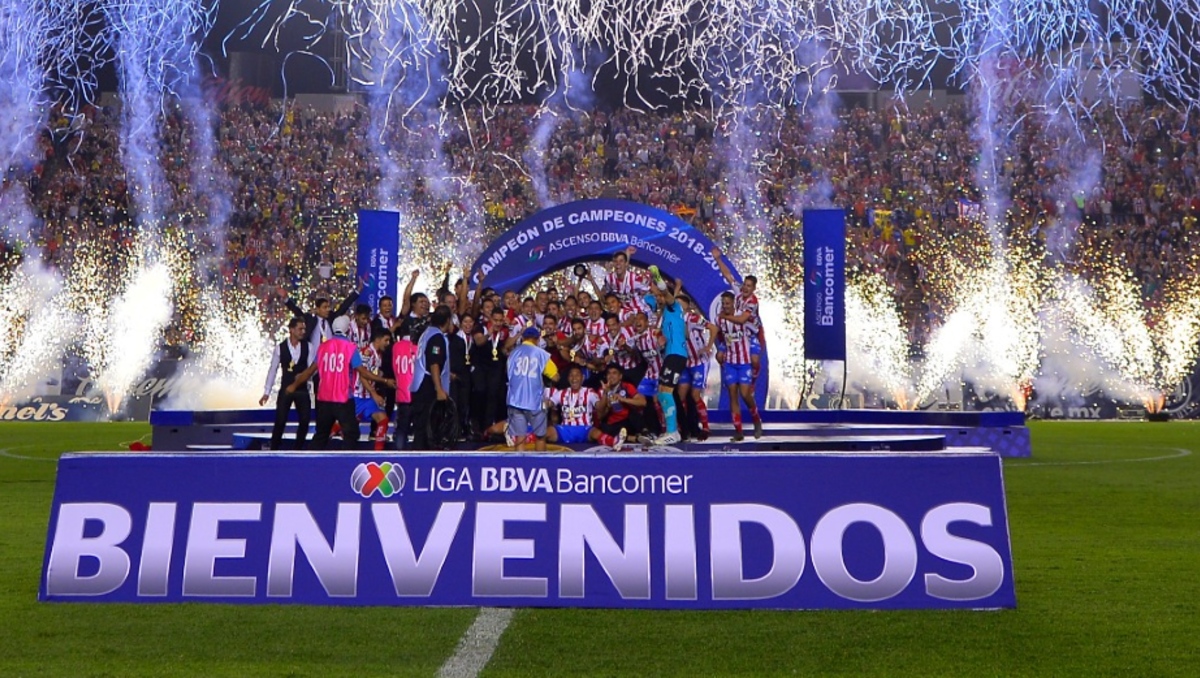 San Luis fue el último equipo que subió a Primera División mediante el ascenso deportivo en 2019 (Foto: Imago7)