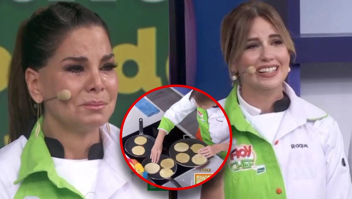 Vielka y Raquel Bigorra lloran porque no podían preparar tortillas. | Hoy