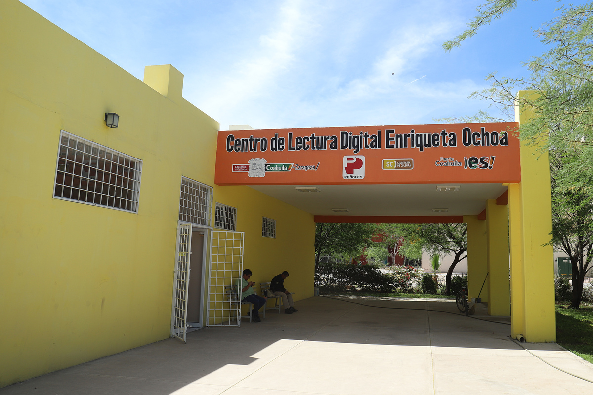 Centro de Lectura Digital Enriqueta Ochoa tendrá talleres durante junio en Torreón. (Rolando Riestra)