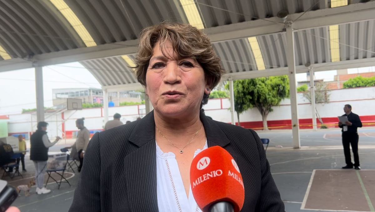 Delfina Gómez: 99% de casillas instaladas; atienden lluvias en municipios del Edomex. | Foto: Zuleyma García