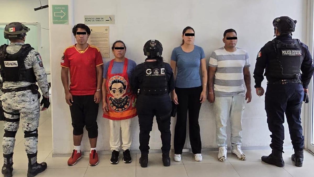 Además de la detención, aseguraron dos casas que utilizaban como bodega para guardar la mercancía robada. Foto: (Especial)